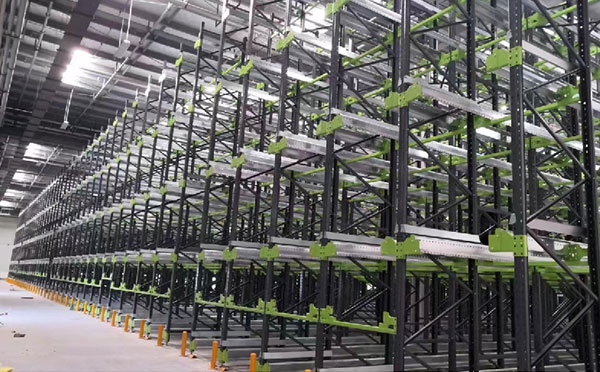 防水材料两向穿梭机货架项目