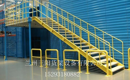 高效仓储新选择:阁楼式货架在兰州物流与制造业中的应用实践